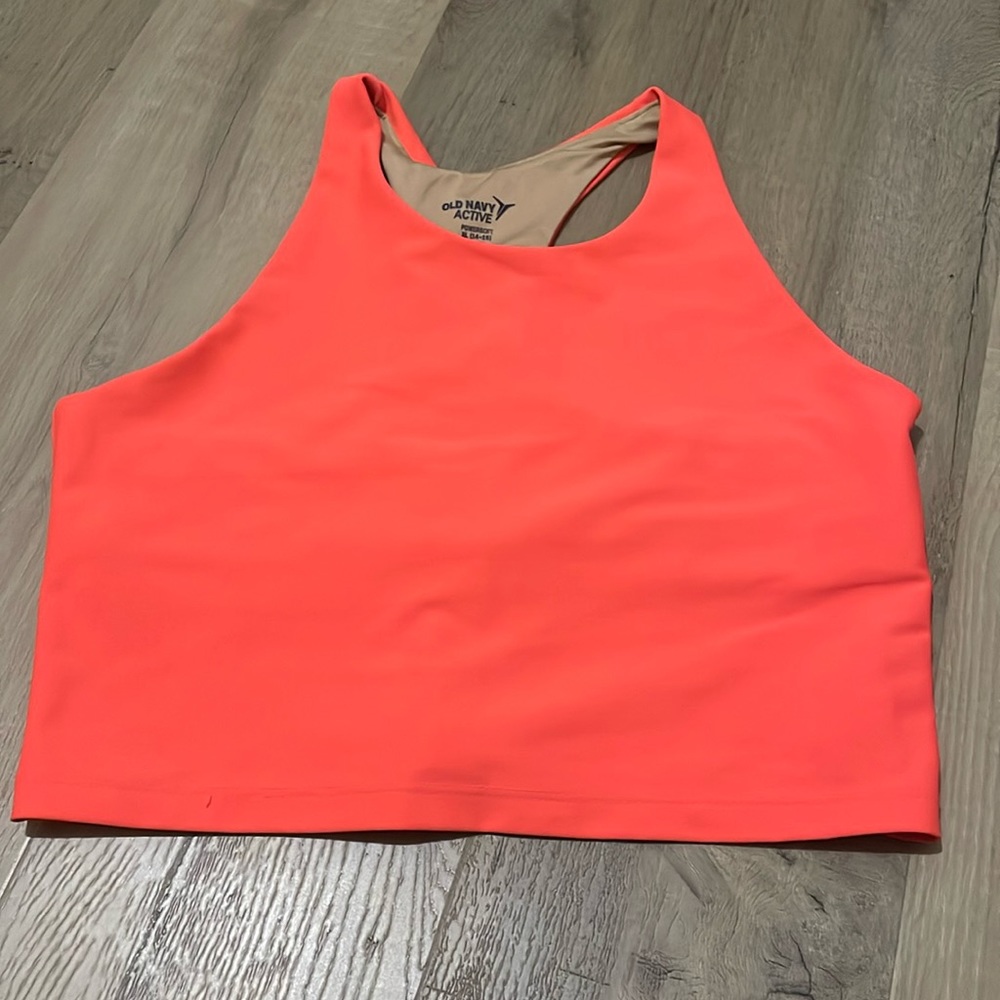 Old navy kids racer back cropped tank